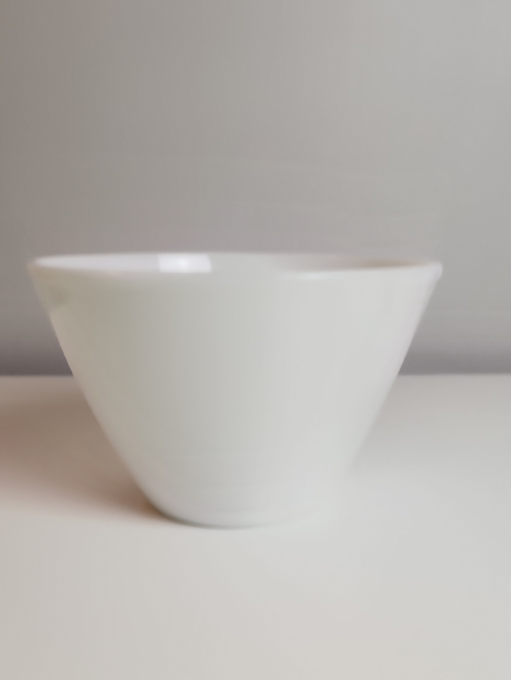 Vintage Fire King Splash Proof Large Milk Glass Mixing Bowl